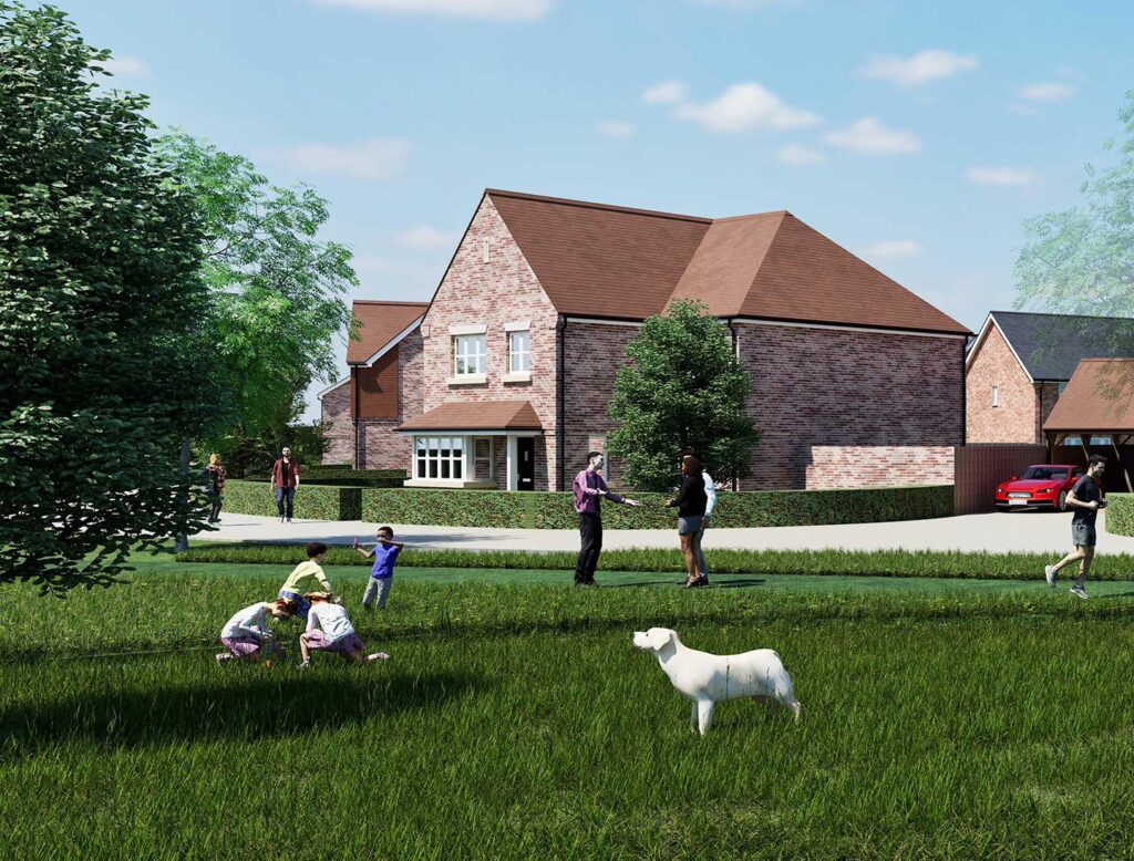 Illustrative CGI of proposed development